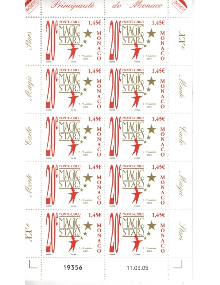 Monac Feuille comp F2503