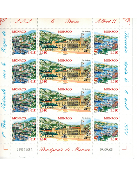 Monac Feuille comp F2518/20