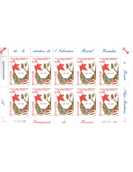 Monac Feuille comp F2607