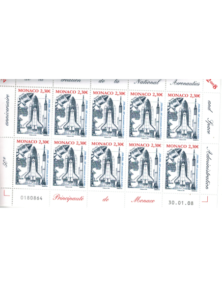 Monac Feuille comp F2619