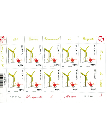 Monac Feuille comp F2666