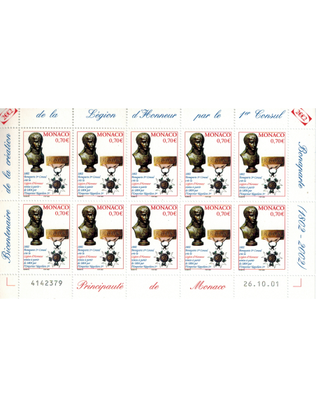 Monac Feuille comp F2341