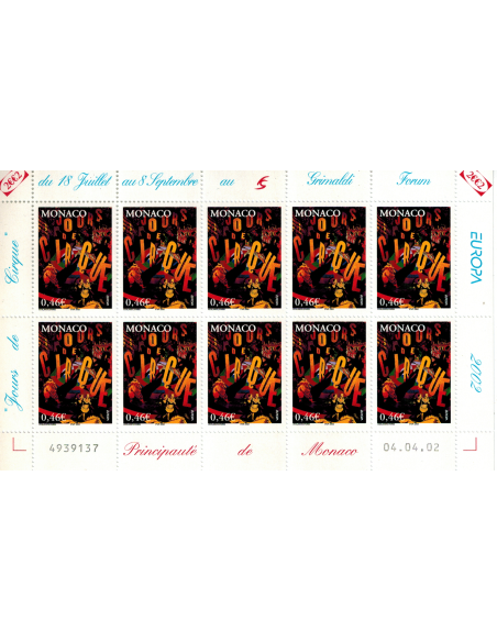 Monac Feuille comp F2347