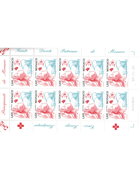 Monac Feuille comp F2354
