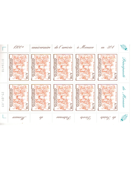 Monac Feuille comp F2419