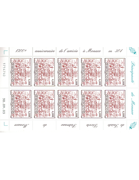 Monac Feuille comp F2422