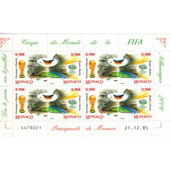 Monaco feuille F2539-2540