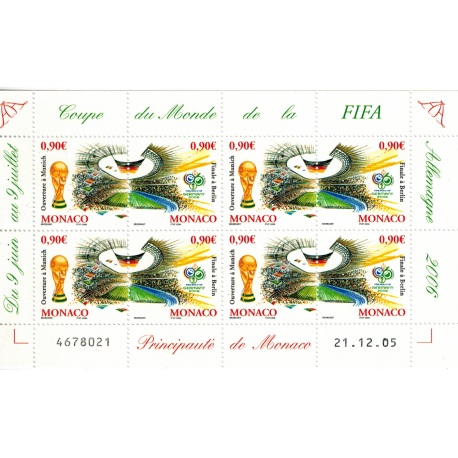 Monaco feuille F2599-2540