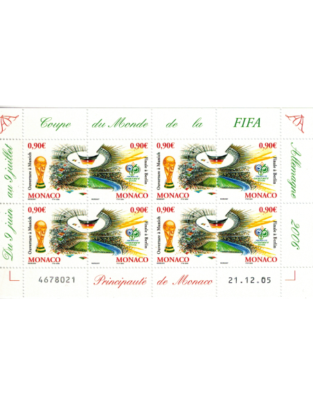 Monaco feuille F2599-2540