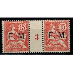 FM  N° 02 paire millésime 1903 NEUF **