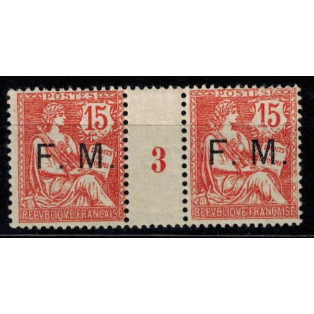 FM  N° 02 paire millésime 1903 NEUF **