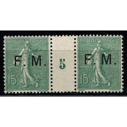 FM  N° 03 paire millésime 1905 NEUF **