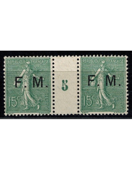 FM  N° 03 paire millésime 1905 NEUF **