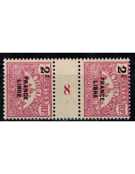 Madagascar N° TA 026 N ** Millésime 8