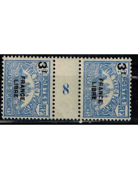 Madagascar N° TA 027 N ** Millésime 8