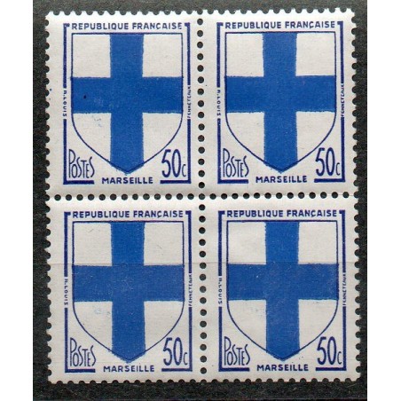 Bloc de 4 du  N° 1180 Neuf **