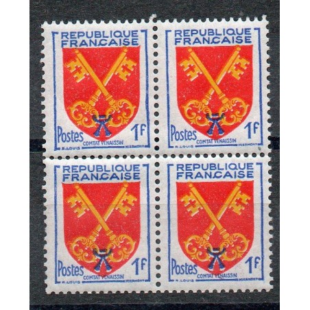 Bloc de 4 du  N° 1047 Neuf **