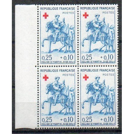 Bloc de 4 du  N° 1279 Neuf **