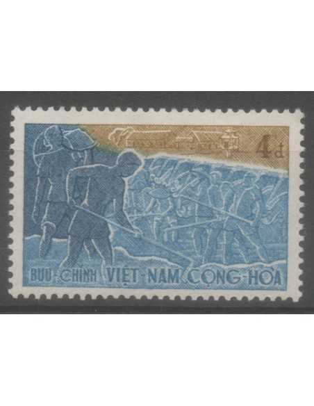 Viet Sud N° 124 Obli