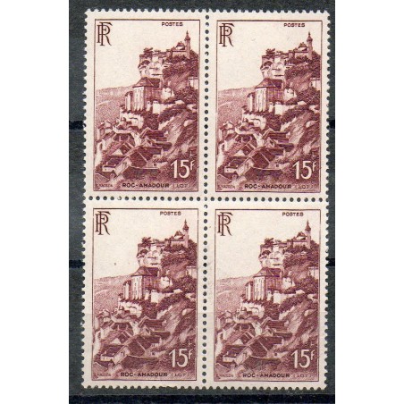 Bloc de 4 du  N° 0763 Neuf **