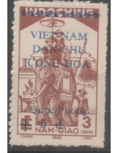 Viet Nord N° 019 Obli
