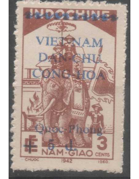 Viet Nord N° 019 Obli