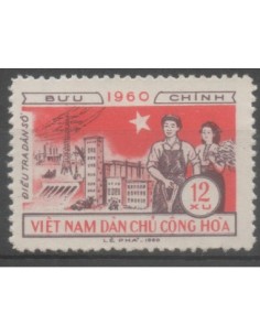 Viet Nord N° 187 Obli