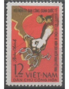 Viet Nord N° 344 Obli