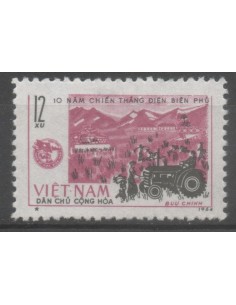 Viet Nord N° 371 Obli