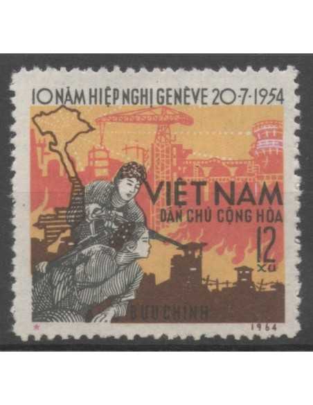 Viet Nord N° 384 Obli