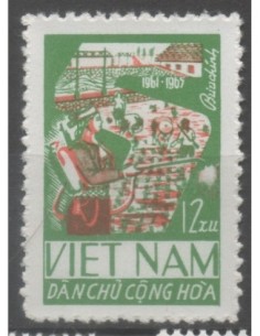 Viet Nord N° 480 Obli
