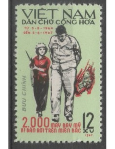 Viet Nord N° 542 Obli