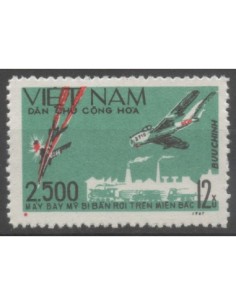 Viet Nord N° 555 Obli