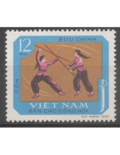 Viet Nord N° 604 Obli