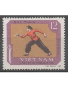 Viet Nord N° 605 Obli