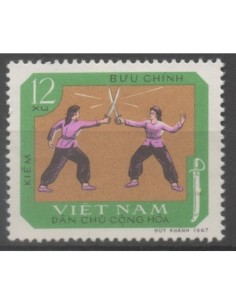 Viet Nord N° 606 Obli