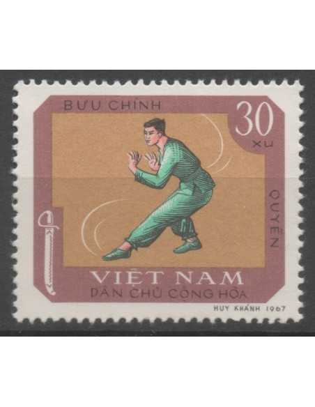 Viet Nord N° 607 Obli