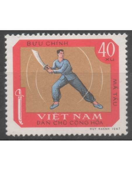 Viet Nord N° 608 Obli