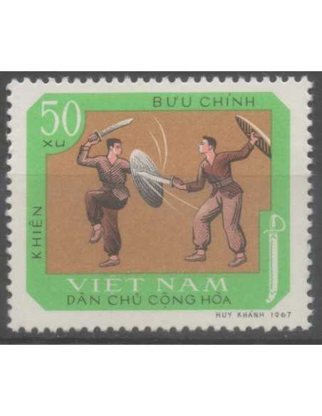 Viet Nord N° 609 Obli