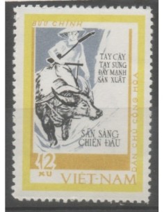 Viet Nord N° 619 Obli