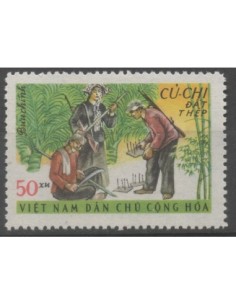 Viet Nord N° 627 Obli