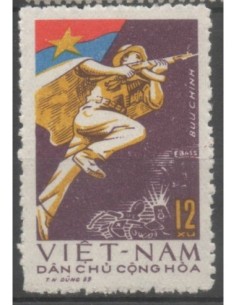 Viet Nord N° 642 Obli