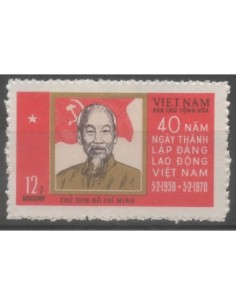 Viet Nord N° 659 Obli