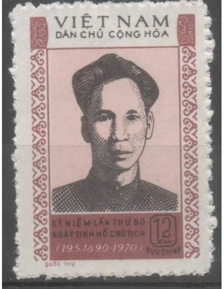 Viet Nord N° 672 Obli