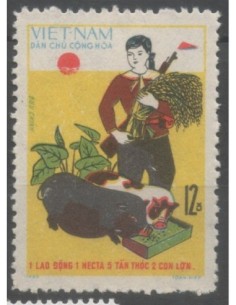Viet Nord N° 685 Obli