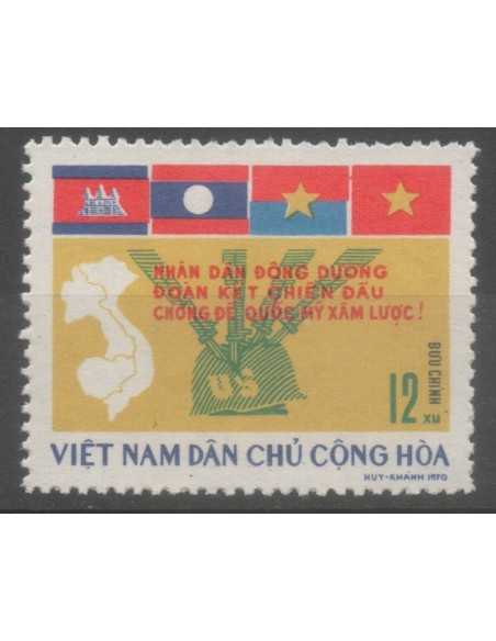 Viet Nord N° 690 Obli