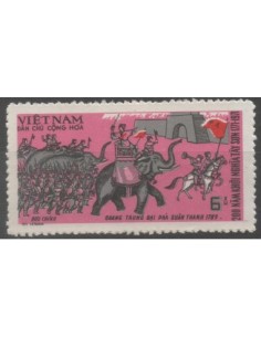 Viet Nord N° 710 Obli