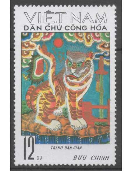 Viet Nord N° 734 Obli