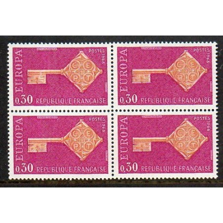 Bloc de 4 du  N° 1556 Neuf **