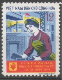 Viet Nord N° 828 Obli